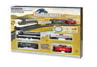 Title: Thoroughbred HO Scale Electric Train Set