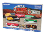 Title: Bachmann Trains Santa Fe War Chief Ready To Run HO Scale Electric Train Set