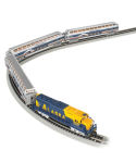 Alternative view 2 of Bachmann Trains Mckinley Explorer - N Scale Ready To Run Electric Train Set