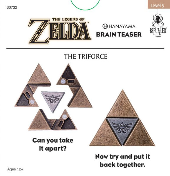 Zelda Triforce Hanayama Puzzle Level 5