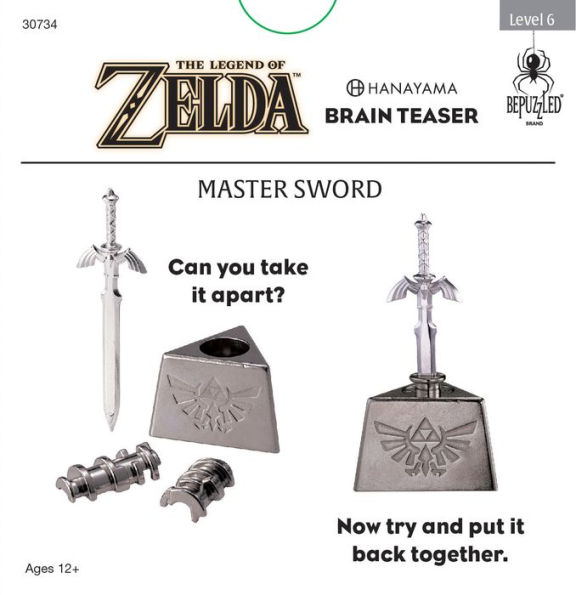 Zelda Master Sword Hanayama Puzzle Level 6