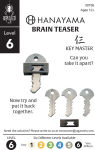 Alternative view 3 of Key 3 Hanayama Puzzle - Level 6