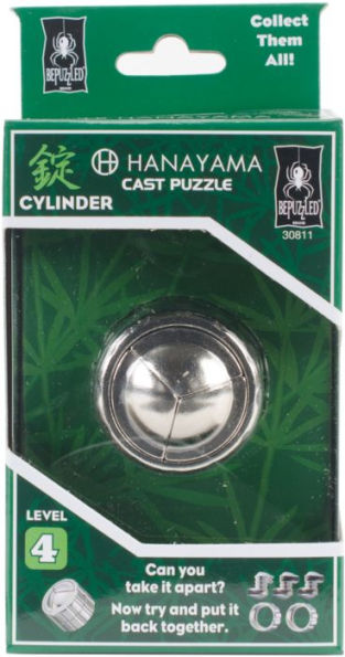 Hanayama Level 4 Cast Puzzle - Cylinder