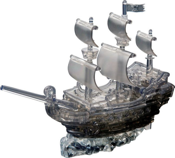 Large Crystal Puzzle - Black Ship