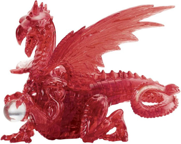 Deluxe Crystal Puzzle - Red Dragon