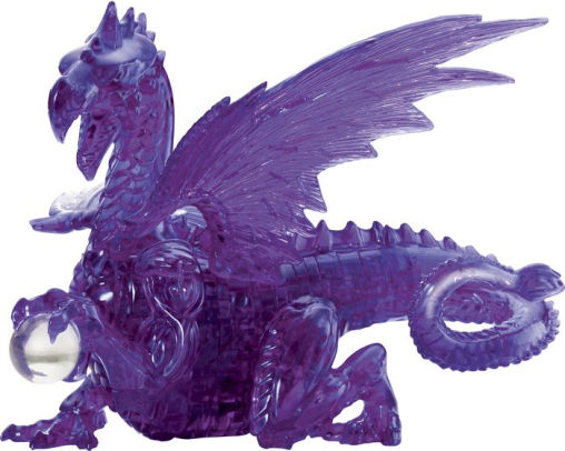 purple dragon soft toy