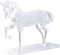 Title: Stallion Deluxe Crystal Puzzle - white