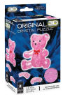 Teddy Bear Pink Crystal Puzzle - Standard