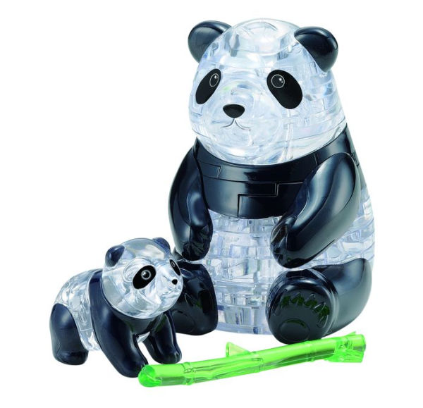 Panda With Baby - Sandard Crystal Puzzle