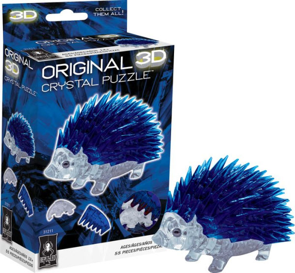 Hedgehog Standard Crystal Puzzle - Blue