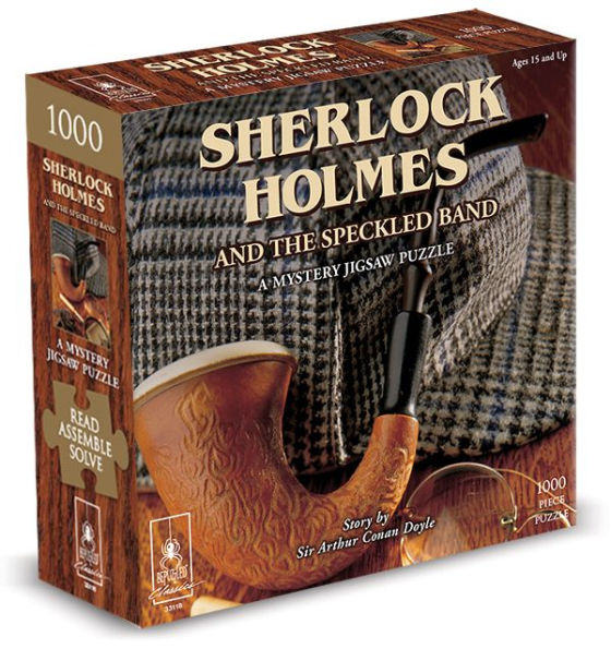 Sherlock Holmes-Classic Mystery 1000 Piece Jigsaw Puzzle