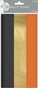 Title: Multi Tissue - Black/Gold/Orange