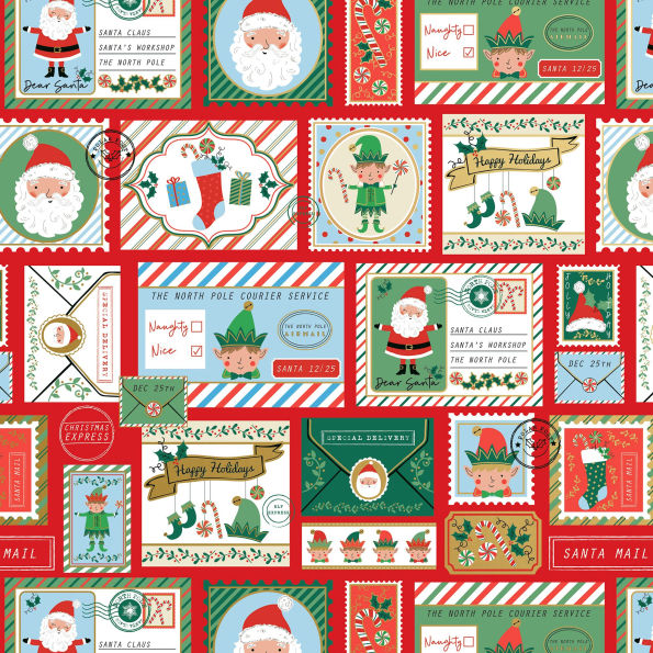 North Pole Bound Roll Wrap