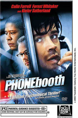Phone Booth By Joel Schumacher Colin Farrell Kiefer Sutherland Forest Whitaker Dvd Barnes Noble