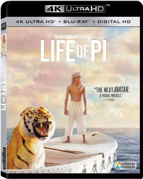 Life of Pi [4K Ultra HD Blu-ray/Blu-ray] [Includes Digital Copy]