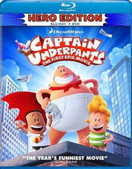 Title: Captain Underpants: The First Epic Movie [Child's Cape Included] [Blu-ray/DVD]