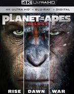 Planet of the Apes Trilogy [Includes Digital Copy] [4K Ultra HD Blu-ray/Blu-ray]