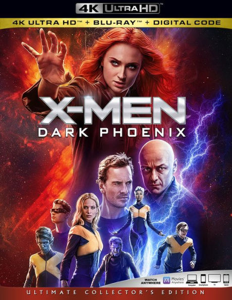 X-Men: Dark Phoenix [Includes Digital Copy] [4K Ultra HD Blu-ray/Blu-ray]