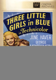 Title: Three Little Girls in Blue