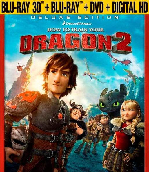 How to Train Your Dragon 2 [3D] [Blu-ray/DVD] [Includes Digital Copy]