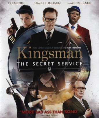 Kingsman The Secret Service By Matthew Vaughn Colin Firth Michael Caine Taron Egerton Blu Ray Barnes Noble