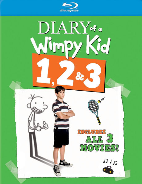 Diary of a Wimpy Kid 1, 2 & 3 [3 Discs] [Blu-ray]