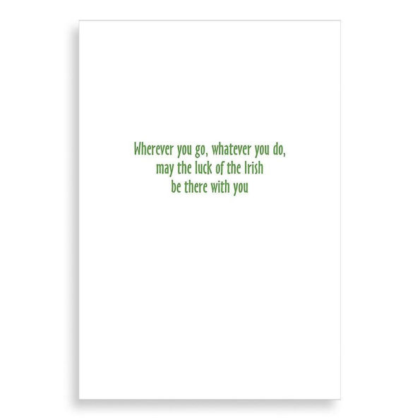 Shamrock St. Patrick's Day Card