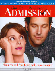 Title: Admission [2 Discs] [Includes Digital Copy] [UltraViolet] [Blu-ray/DVD]