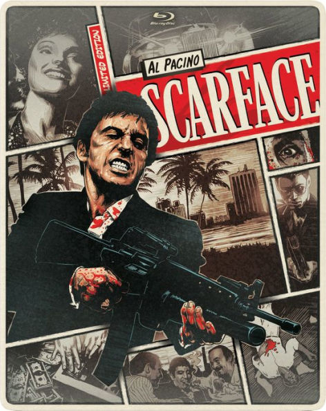 Scarface [Includes Digital Copy] [UltraViolet] [Blu-ray/DVD] [2 Discs]