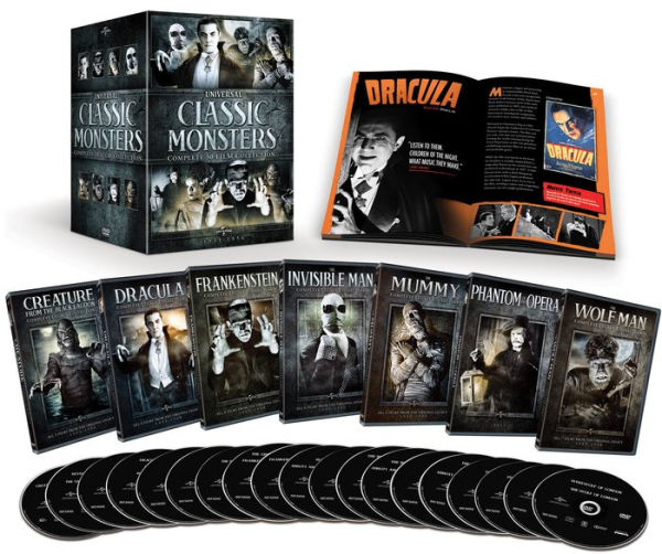 Universal Classic Monsters: Complete 30-Film Collection 1931-1956 [21 Discs]