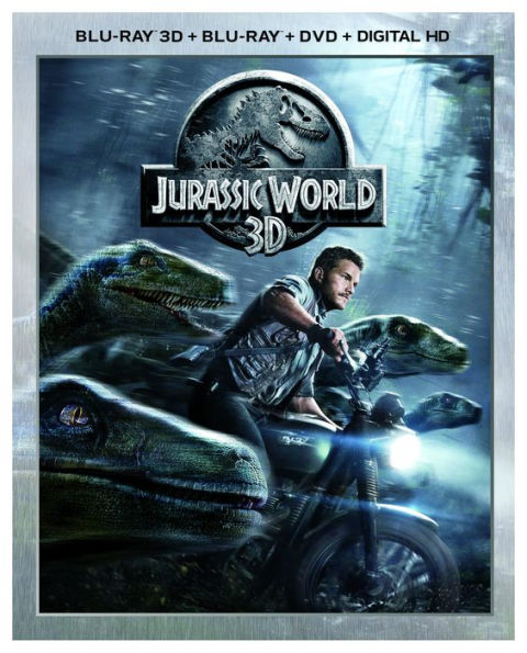 Jurassic World [3D] [Includes Digital Copy] [Blu-ray/DVD]