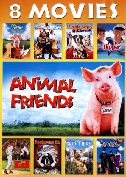 Animal Friends: 8 Movies [2 Discs]