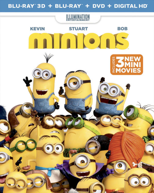 Minions [3D] [Includes Digital Copy] [Blu-ray/DVD] [2 Discs] by Sandra ...