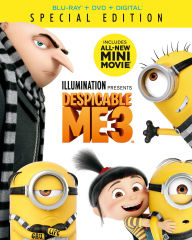 Despicable Me 3 [Includes Digital Copy] [Blu-ray/DVD]