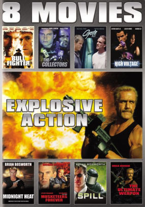 Explosive Action 8 Movie Collection Dvd Barnes Noble