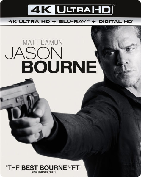 Jason Bourne [Includes Digital Copy] [4K Ultra HD Blu-ray/Blu-ray]