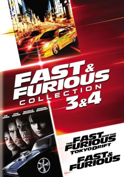 Fast and Furious Collection: 3 and 4 [2 Discs]
