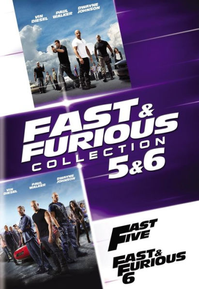 Fast and Furious Collection: 5 and 6 [2 Discs]