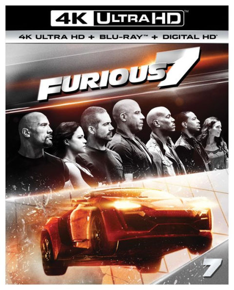 Furious 7 [Includes Digital Copy] [4K Ultra HD Blu-ray/Blu-ray]