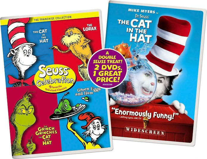 Grinch Grinches Cat in the Hat & Lorax (2 Discs) by Bill Perez, Hawley ...