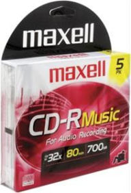 Title: CD-R80 GOLD REC AUDIO CD 5 PACK