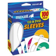 Title: MAXELL 190133 WHITE CD/DVD SLEEVES 100PK