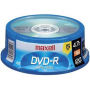 Maxell DVD-R15SPIN DVD-R - 15 4.7gb 16xwrite Speed Spindle