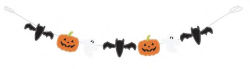 Alternative view 1 of Ghost Felt Puffy Garland