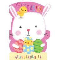 Easter Greeting Card Granddaughter Bunny
