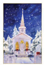 Christmas Greeting Card Night Mass