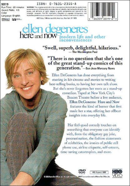 Ellen Degeneres: Here and Now - Modern Life and Other Inconveniences