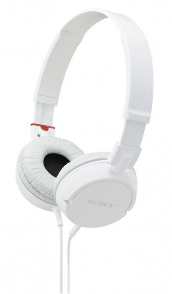 Sony MDR-ZX100 Stereo Headphones - White