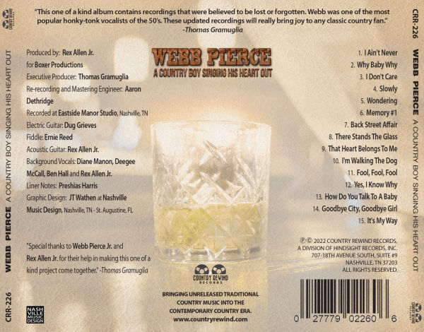 Country Boy Singing His Heart Out