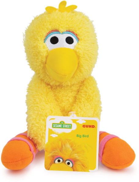 GUND Sesame Street Official Big Bird Take Along Buddy Plush, Premium Plush Toy for Ages 1 & Up, Yellow, 13"